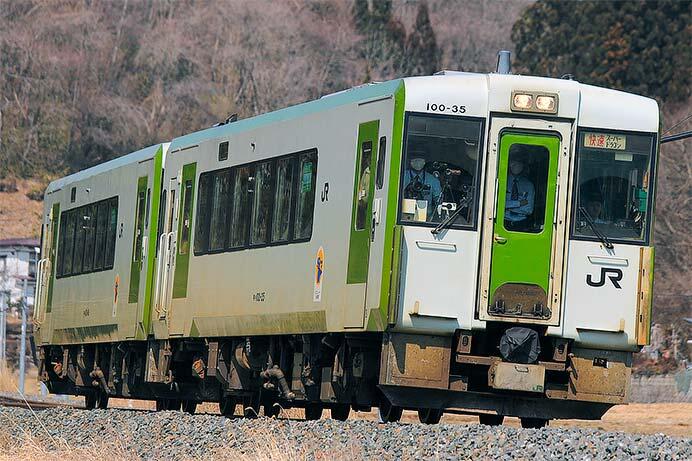 大船渡線で快速“スーパードラゴン”のリバイバル運転