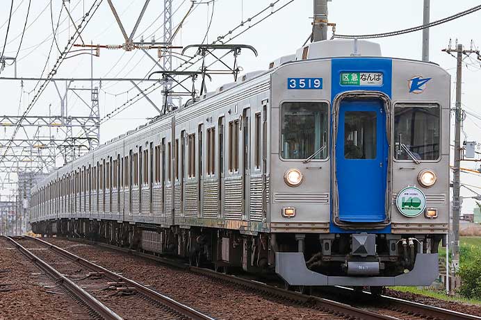 南海，一部編成に創業140周年ヘッドマーク