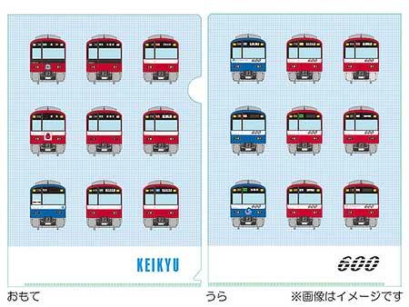 「クリアファイル（電車イラストA・600形）」