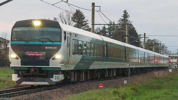 臨時特急&ldquo;アルプス&rdquo;運転