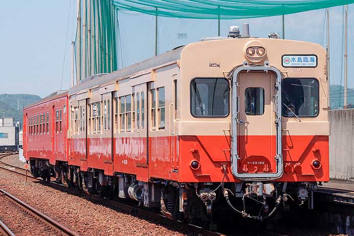 水島臨海鉄道でキハ30 100の特別運行