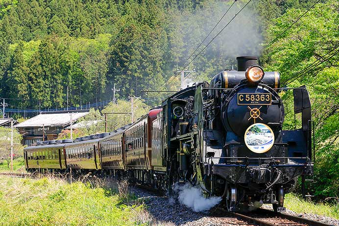 秩父鉄道で「SLリバサポ号」運転