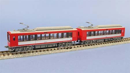 Nゲージ「箱根登山電車2000形サン・モリッツ号（アレグラ塗装）セット」
