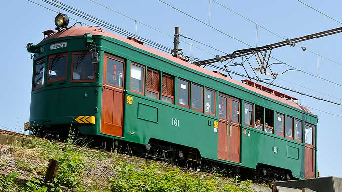 阪堺電気軌道でモ161形の臨時運行
