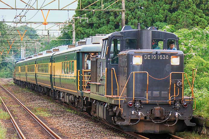 「サロンカーなにわ」が熊本へ