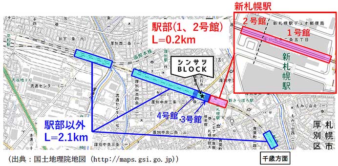 JR北海道，千歳線 新札幌高架橋耐震補強工事に着手