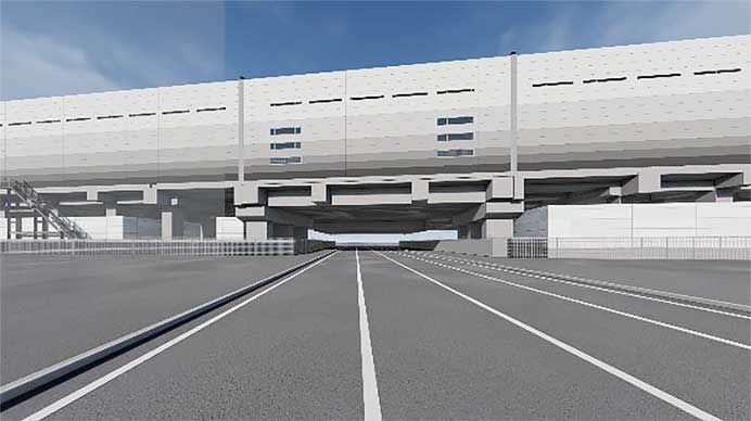 JRTT，北海道新幹線 札幌車両基地の壁面デザインを決定