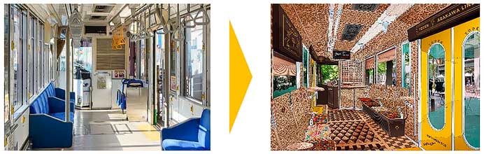 都電荒川線（東京さくらトラム）8500形1両をリニューアル