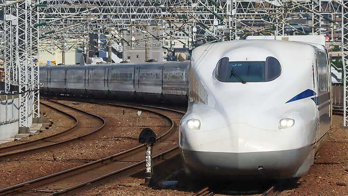 「N700S」J0編成が山陽新幹線に入線