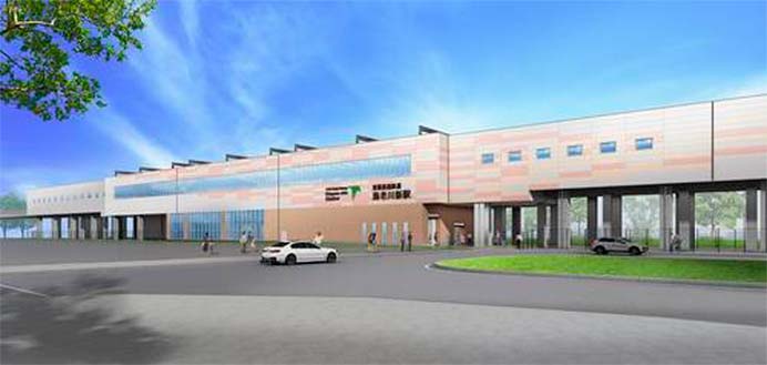 東葉高速鉄道，海老川新駅（仮称）の整備工事に着手