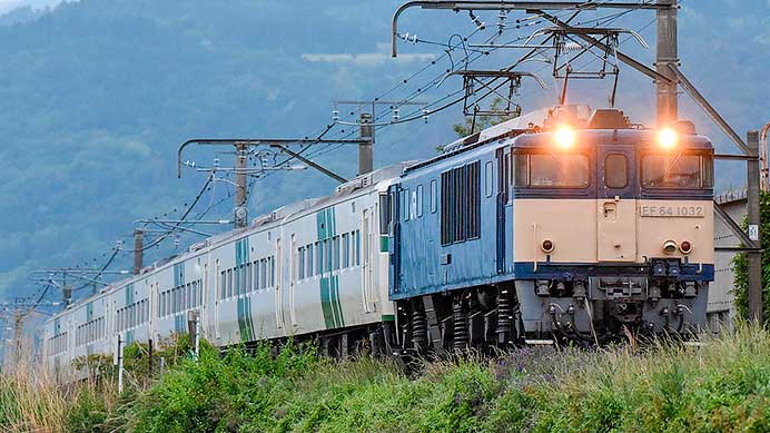 185系B6編成が長野へ