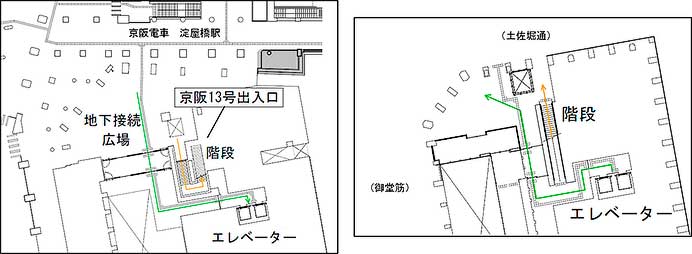 京阪，淀屋橋駅コンコースの大規模リニューアルを実施