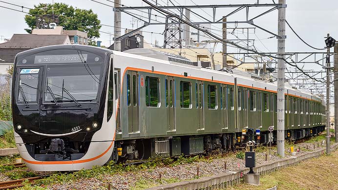 東急6020系6151編成が大井町線で試運転