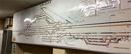 豊橋駅連動図表