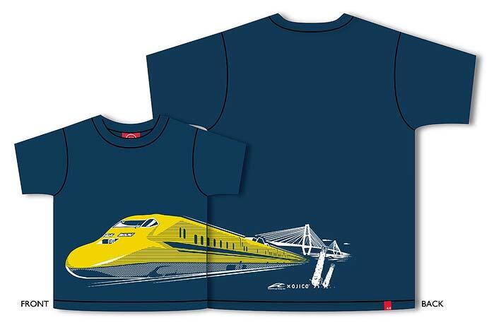 OJICO半袖Tシャツ「923形ドクターイエロー×OJICO」を発売