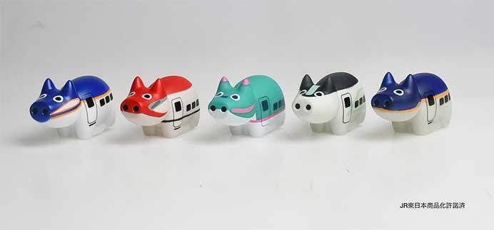 「新幹線豆べこ」5種類を発売