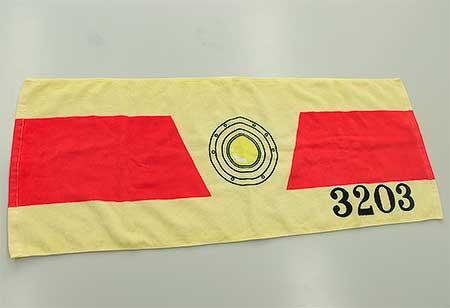 豊橋鉄道，フェイス×フェイスタオル 3203号ver