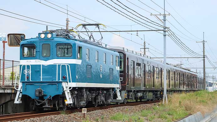 ぶどう1号塗装になった東武8000系が森林公園へ