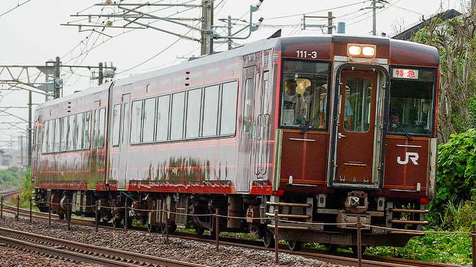 キハ110系による特急“イブニングウェイ”号運転