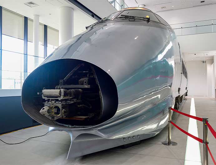 鉄道博物館で「400系新幹線電車 解説実演」開催