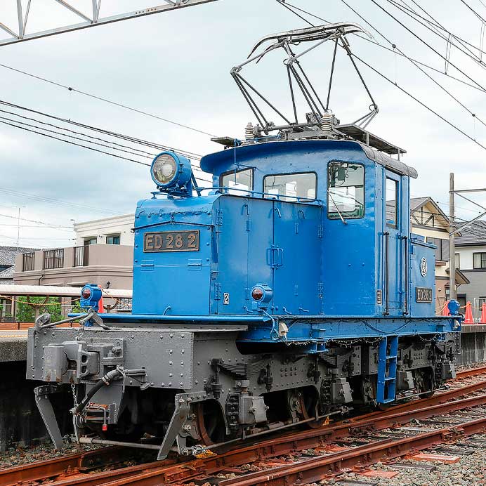 遠州鉄道でED28 2の撮影会開催