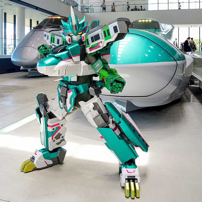 「鉄道博物館×『新幹線変形ロボ シンカリオン』シリーズ10周年記念イベント」開催