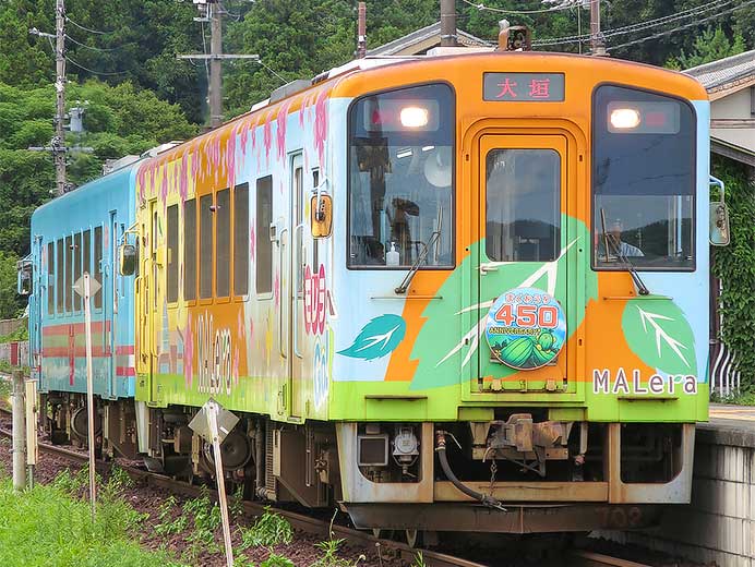 ハイモ330-702に「まくわうり」命名450周年記念ヘッドマーク