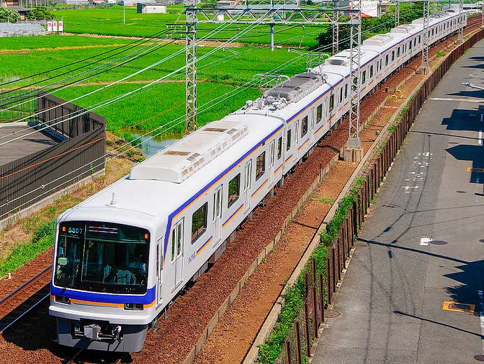 もと泉北高速鉄道5000系5507編成が南海塗装に