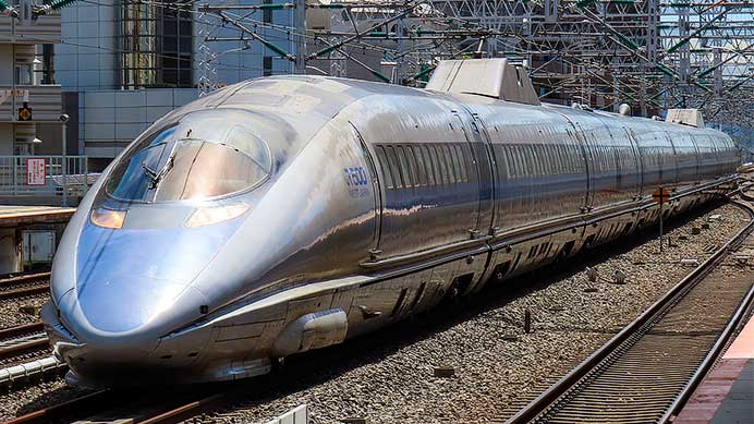 500系による団臨運転