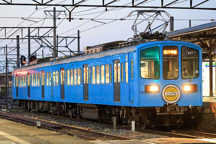 近江鉄道で「近江ビア電2025」運行