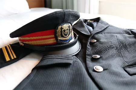 JR西日本 子ども用駅長制服