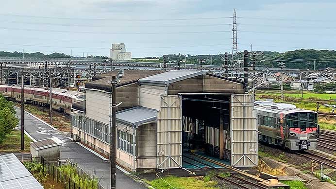 227系が後藤総合車両所出雲支所へ