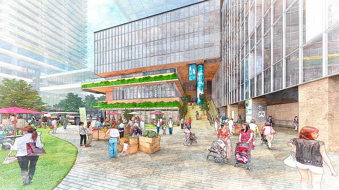 東急田園都市線 鷺沼駅改良工事に着手