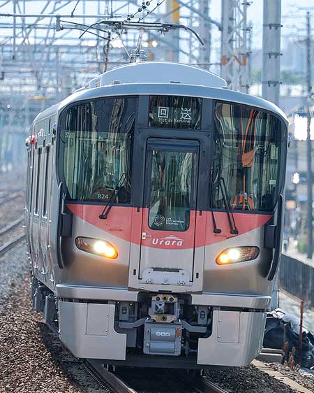 227系500番代R24編成が宮原操車場へ