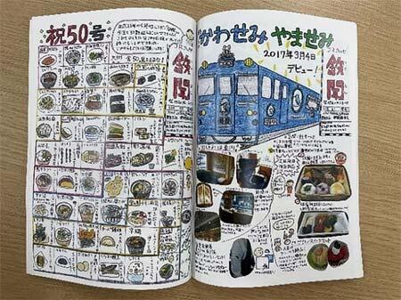 「鉄聞100号記念冊子」