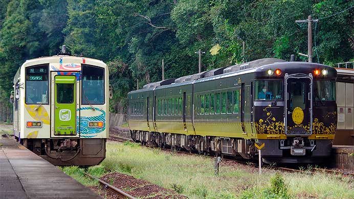 キハ189系「はなあかり」が関西本線に入線