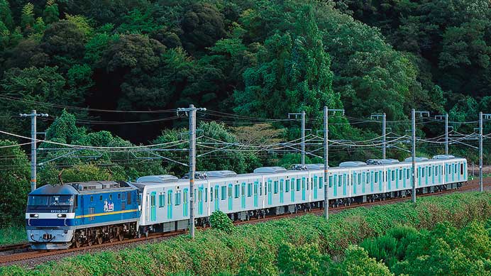 西武40000系48155編成が甲種輸送される