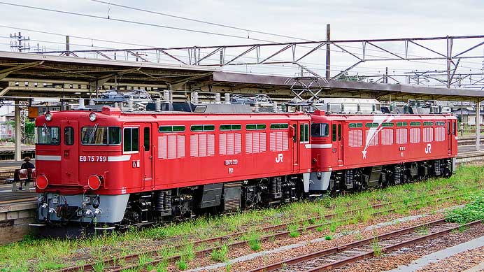ED75 759が秋田総合車両センターへ