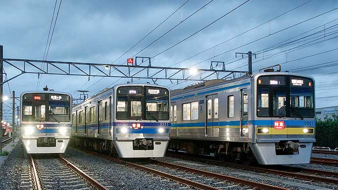 北総鉄道で「レアな車内自動放送も聞ける！夜間撮影会イベント」開催