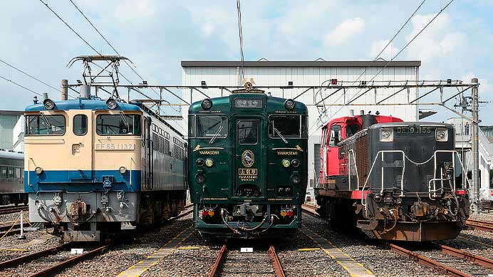 京都鉄道博物館で「かわせみ やませみ」の撮影会