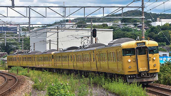 115系6両が下関総合車両所へ