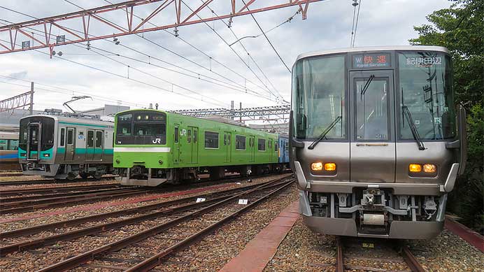 吹田総合車両所で撮影ツアー開催