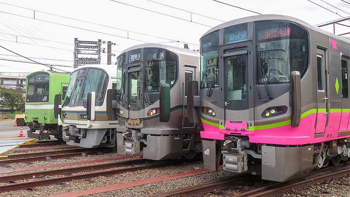 吹田総合車両所で撮影ツアー開催