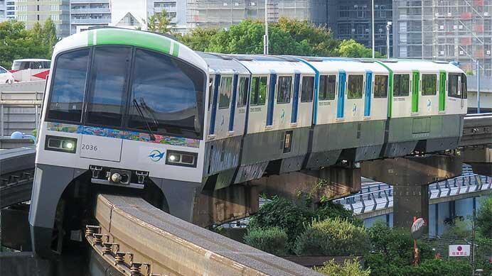 東京モノレールでヘラルボニーとのコラボ列車運転