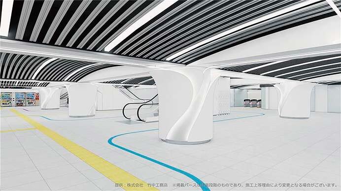 南海難波駅2階中央改札口 改札内コンコースのリニューアル工事が完了