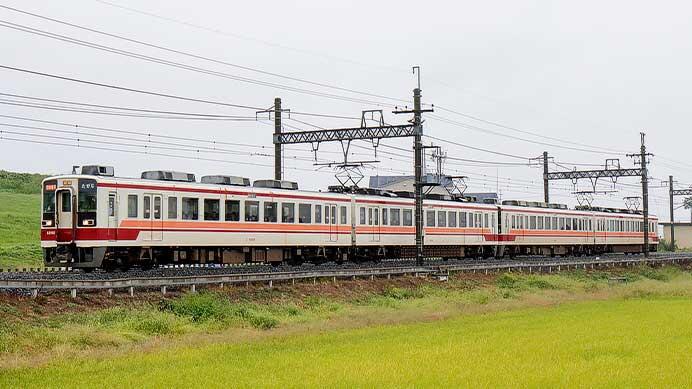野岩鉄道6050型による団臨運転