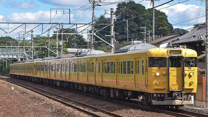 113系8両が下関総合車両所へ