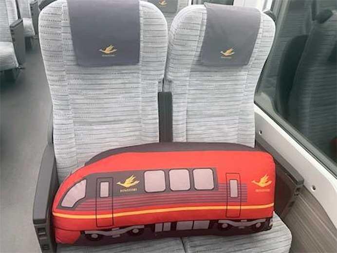 近鉄，「ひのとり抱き枕」発売