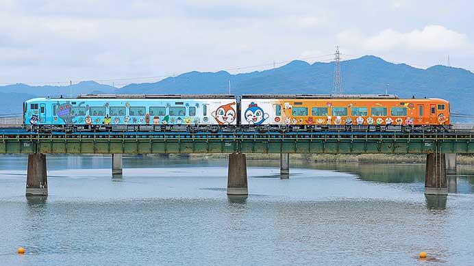 2600系「高徳線うずしおアンパンマン列車」が営業運転を開始