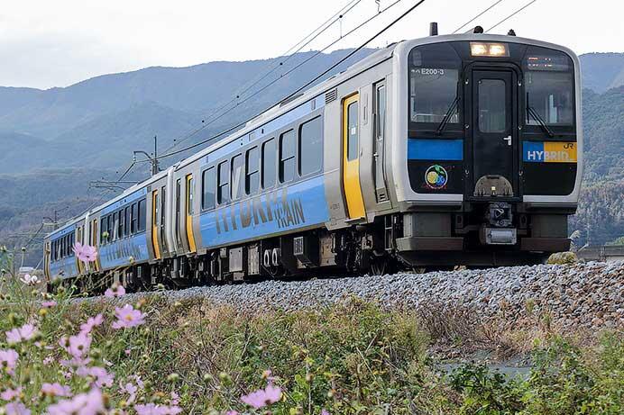 キハE200形による団体臨時列車運転